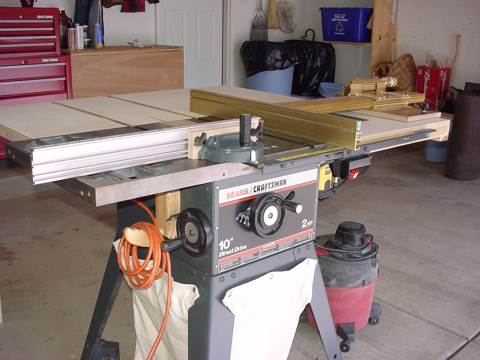 Craftsman Table Saw Router